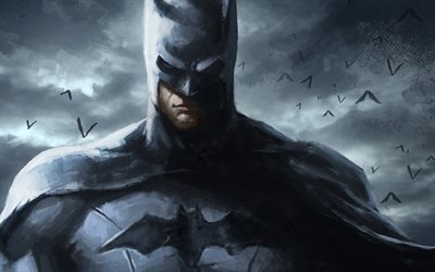 4k, باتمان, العمل الفني, الأبطال الخارقين, Bat-man, DC Comics