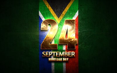 Heritage Day, September 24, golden signs, South African national holidays, South Africa Public Holidays, South Africa, Africa, Heritage Day of South Africa