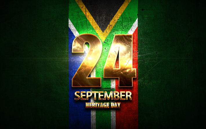 Arv Dag, 24 September, gyllene tecken, South African national holidays, Sydafrika Helgdagar, Sydafrika, Afrika, Heritage Day i Sydafrika