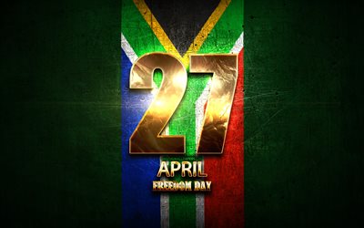 自由の日, 月27日, ゴールデンの看板, 南アフリカの国民の休日, 南アフリカの祝日, 南アフリカ, アフリカ, 自由の日に南アフリカ