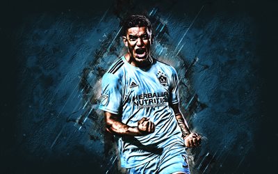 Diego Polenta, Los Angeles Galaxy, Uruguayan football player, defender, portrait, MLS, USA, football, LA Galaxy