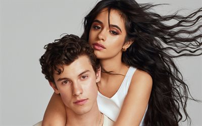 Camila Cabello, Shawn Mendes, american singer, Canadian singer, photoshoot, portrait