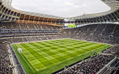 Tottenham Hotspur-Stadion, Engelska Football Stadium, London, England, fotbollsplan, Premier League, Tottenham Hotspur