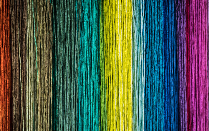 Download wallpapers colorful fabric background, 4k, macro, colorful