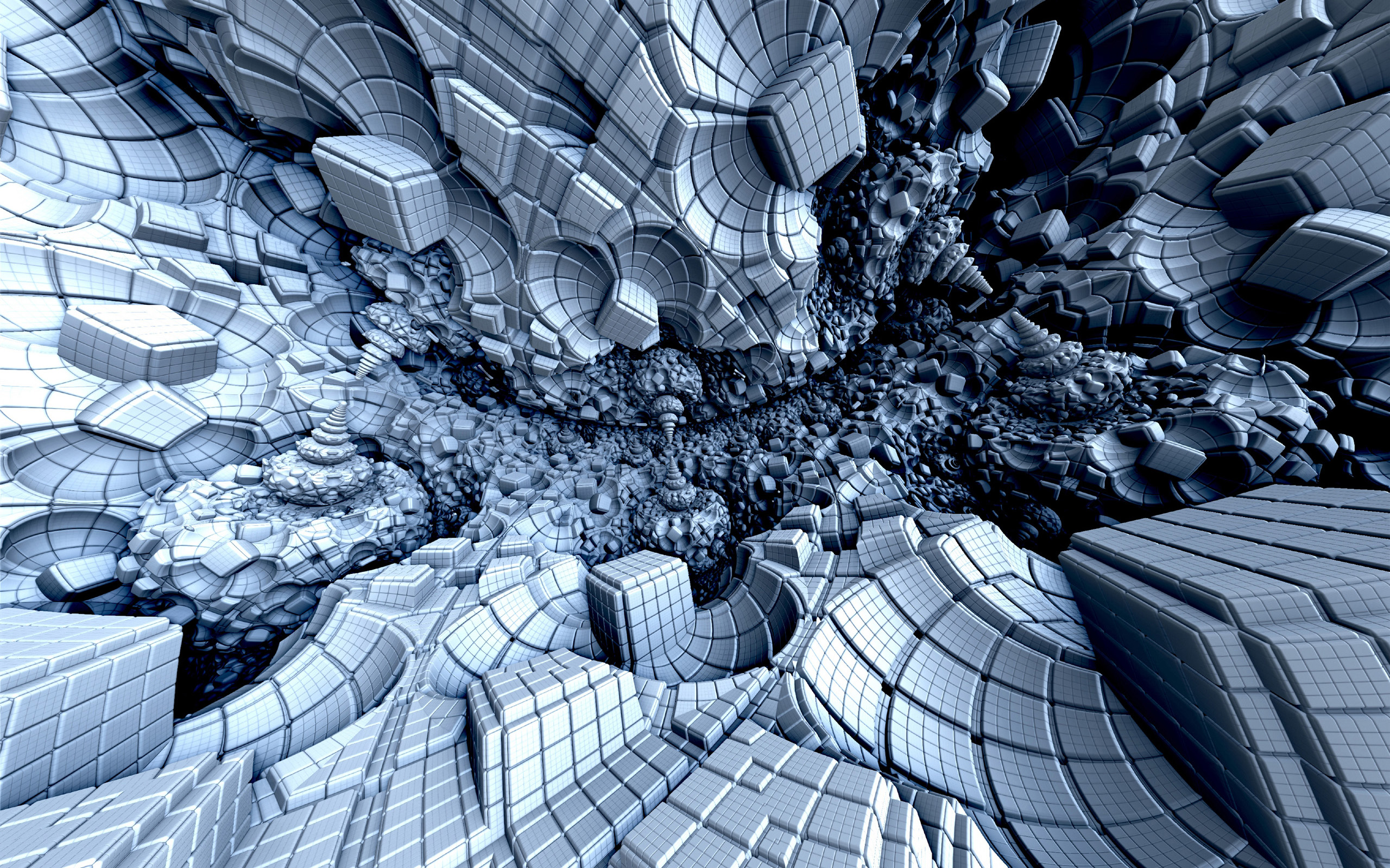 Download Wallpapers 3d Geometric Shapes Creative 3d Art Geometry