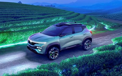 2022, Renault Kiger, front view, exterior, compact crossover, electric cars, french cars, Renault