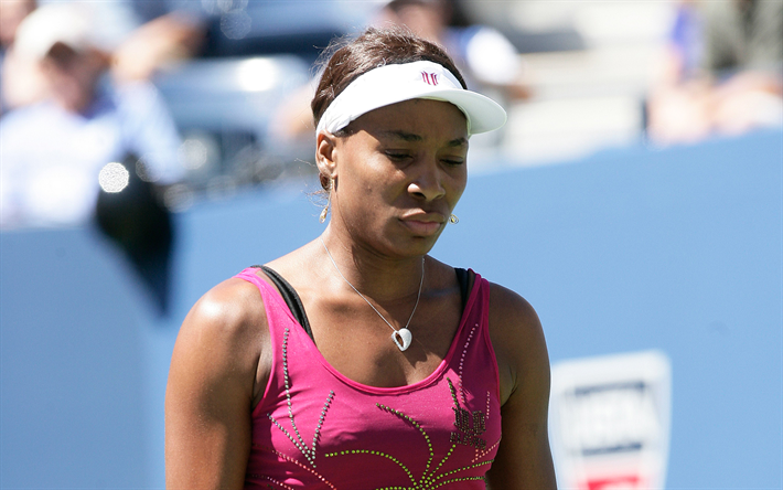 Venus Williams, WTA, Tennis, muotokuva, amerikkalainen tennispelaaja, USA