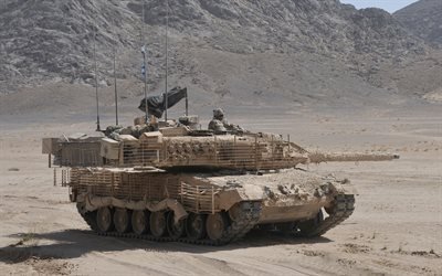Leopard 2A6M, German main battle tank, German Army, modern armored vehicles, German tanks