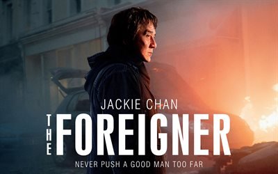 The Foreigner, 4k, poster, 2017 movies, Jackie Chan