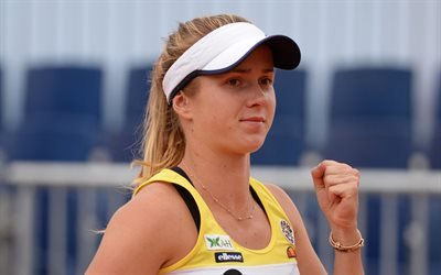 Elina Svitolina, Tennis, WTA, Ukraina, muotokuva, Ukrainan tennispelaaja