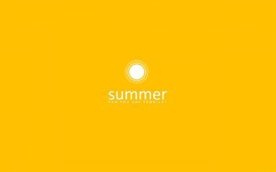 خلفية صفراء, الإبداعية, الصيف, الحد الأدنى
