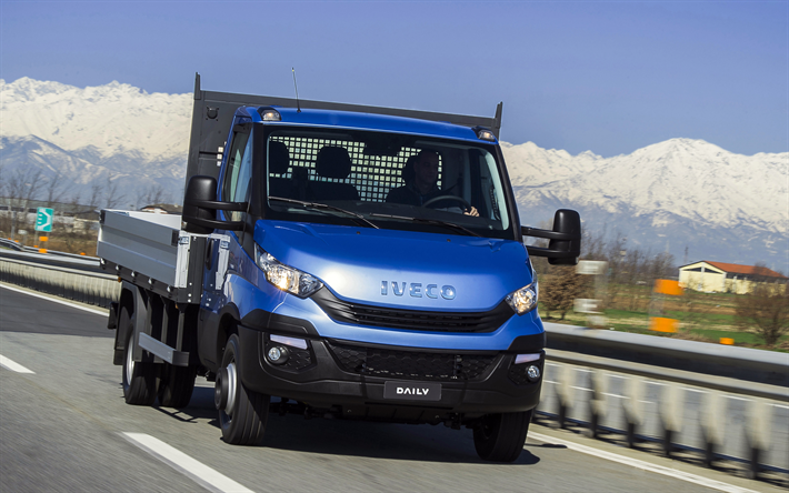 Iveco New Daily, 2017, Euro 6, Cargo trucks, commercial vehicles, Italian trucks, Iveco