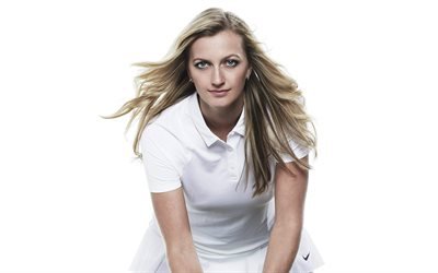 Petra Kvitova, WTA, Tennis, Wimbledon, young athlete, portrait, Czech tennis player