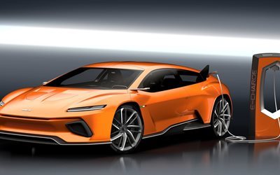 orange, design, 2016, elbil, italdesign, gtzero, laddning