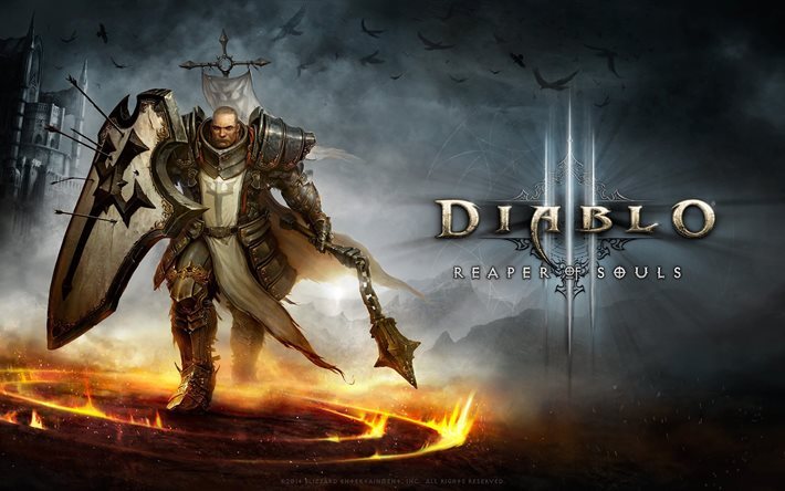 caract&#232;re, guerrier, diablo 3, jeux