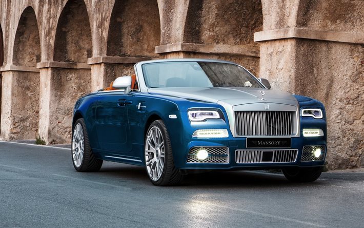 2017, super, suite, convertible, amanhecer, mansory, a rolls-royce, tuning