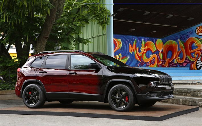 2016, jeep, montreux, crossover, vista lateral