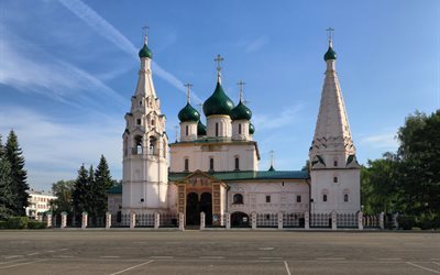 architecture, yaroslavl, church, russia