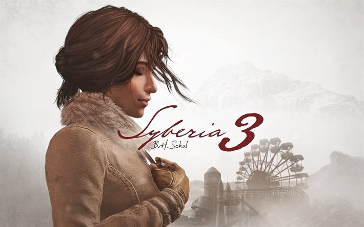 microids, affisch, quest, playstation 4, xbox, syberia iii, 2016, android, ios, windows, mac os