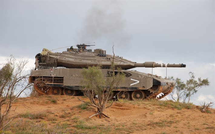 merkava, armadura, los tanques de, israel, merkava mk4