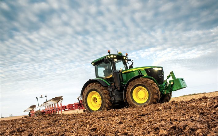 campo, 2016, la agricultura, tractor, arado