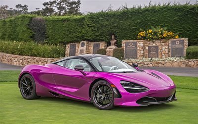 Fux Fuchsia, tuning, McLaren 720S, 2018 cars, supercars, pink 720S, McLaren