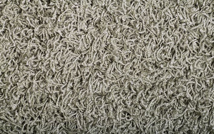 tappeto grigio, 4k, macro, texture tappeto, sfondi tappeto, moquette, tappeto, sfondo con tappeto