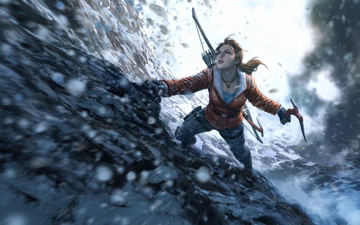 لارا كروفت, 5K, الشخصيات, Rise of the Tomb Raider