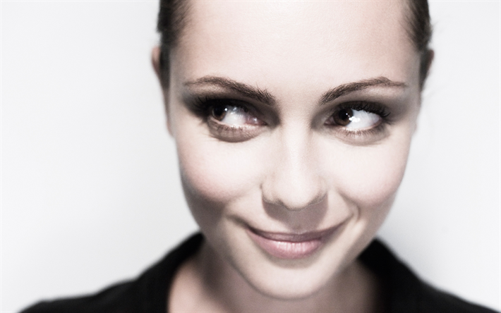 Beatrice Rosen, 4k, l&#39;actrice Am&#233;ricaine, portrait, maquillage, mod&#232;le de mode