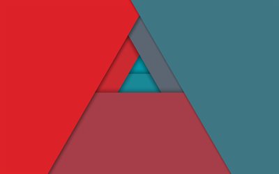 triangle, art, android, geometry, abstract material, creative