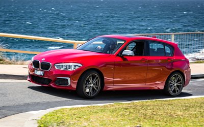 BMW M140i, 2017 cars, hatchback, 1-series, german cars, BMW