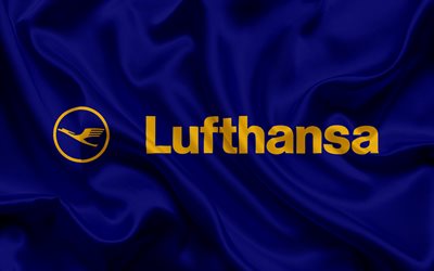 A Lufthansa, emblema, companhia a&#233;rea da Alemanha, A Lufthansa logotipo