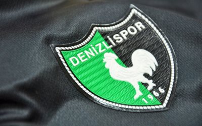 Denizlispor, Turkish football club, Denizli, Turkey, logo, emblem, green T-shirt