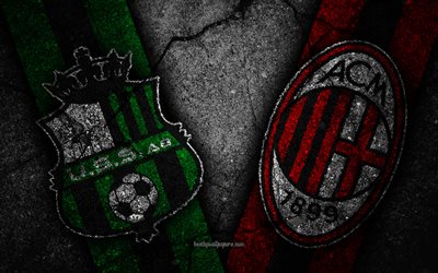 Sassuolo vs Milan, Round 7, Serie A, Italy, football, Sassuolo FC, AC Milan, soccer, italian football club