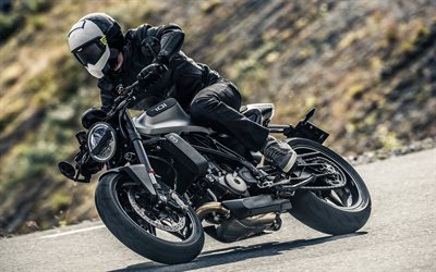 Husqvarna Vitpilen 701, 2018, black motorcycle, new sportbikes, Husqvarna