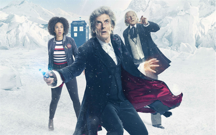 Doctor who, la serie de televisi&#243;n Brit&#225;nica, Peter Capaldi, David Bradley, Perla Mackie, Doctor reyes, Primer M&#233;dico