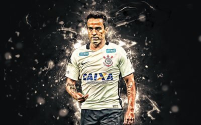 Jadson, match, Corinthians FC, Brazilian Serie A, soccer, brazilian footballers, Jadson Rodrigues da Silva, football, neon lights, Brazil