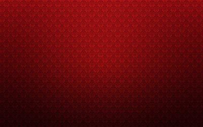 vintage rosso texture, rosso vintage sfondo, retr&#242;, texture, texture ornamento