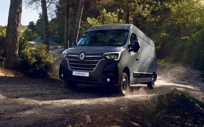 Renault Master X-Track, 4k, offroad, 2019 coches, furgonetas, transporte de carga, 2019 Renault Master, Renault
