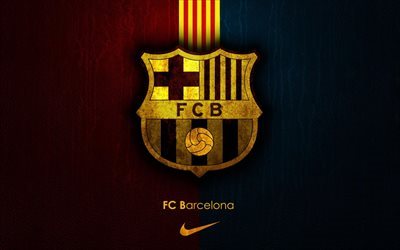 Barcelona, FCB, football, emblem Barcelona, football club