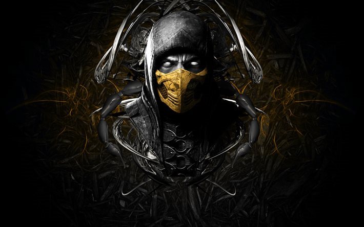 Download Imagens Escorpião Mortal Kombat X 2016 Caracteres Grátis