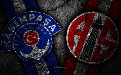 Kasimpasa Antalyaspor vs, Omg&#229;ng 11, Super League, Turkiet, fotboll, Kasimpasa FC, Antalyaspor FC, turkish football club