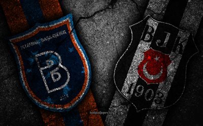 Basaksehir vs Besiktas, s&#233;rie 11 Super Ligue de Turquie de football, Besiktas istanbul Basaksehir FC FC, football, club de football anglais