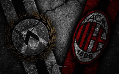 Udinese vs Milan, s&#233;rie 11, Serie A, l&#39;Italie, le football, l&#39;Udinese FC, AC Milan, le soccer, le football italien club