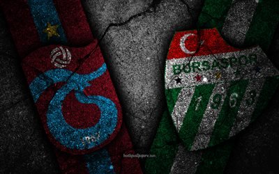 Trabzonspor vs Bursaspor, s&#233;rie 11, Super Lig, Turquie, football, Trabzonspor FC, Bursaspor FC, club de football turc