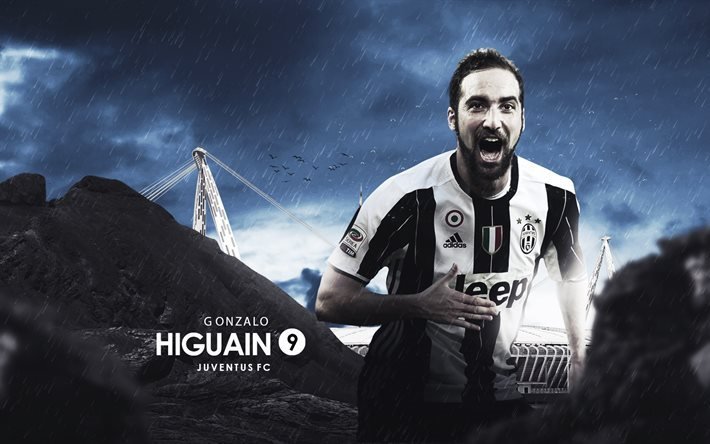 Gonzalo Higuain, football, Juventus FC, Serie A, Italy, Juventus Stadium