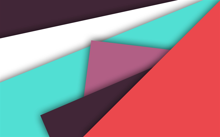 lines, triangles, colorful background, geometry, art, material design
