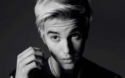 Justin Bieber, retrato, Cantora canadense, m&#250;sica pop, a jovem estrela