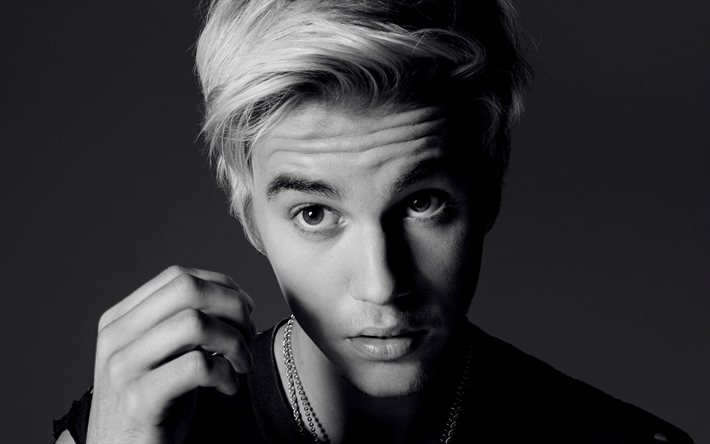 Justin Bieber, muotokuva, Kanadalainen laulaja, pop-musiikkia, nuori t&#228;hti