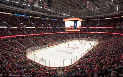 stadio di hockey, Canadian Tire Centre, Ottawa Senators, Ottawa, in Canada, 4k, del palazzetto dello sport